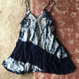 Tie Dye Crochet Sun Dress
